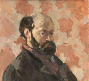 Cézanne, A self-portrait